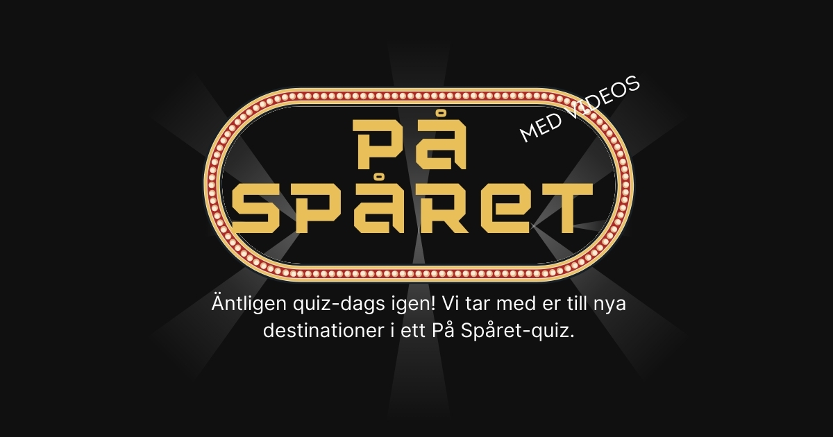 På Spåret-quiz