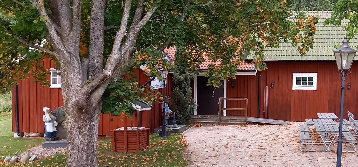 Exteriörbild på Upplevelsemuseum i Ekenässjön