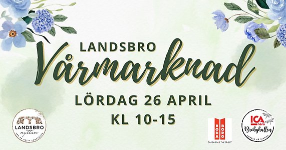 Bild till evenamnget Landsbro vårmarknad