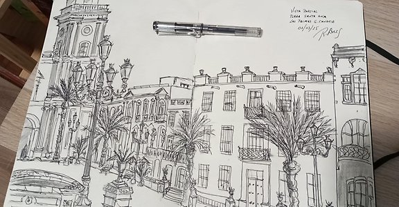 Bild till evenamnget Urban Sketching